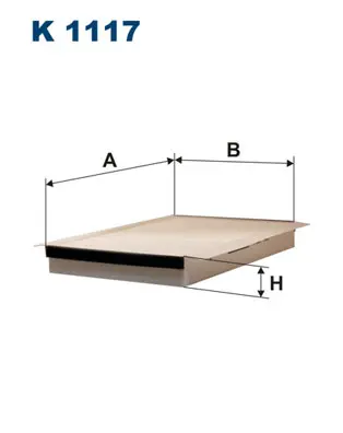 Филтър купе (поленов филтър) FILTRON             