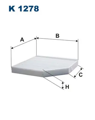 Филтър купе (поленов филтър) FILTRON             