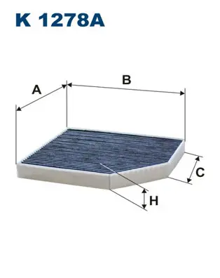 Филтър купе (поленов филтър) FILTRON             