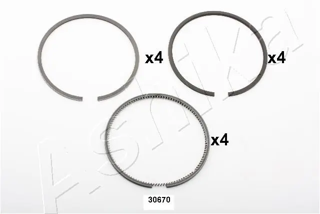 бутален пръстен (сегмент) ASHIKA              