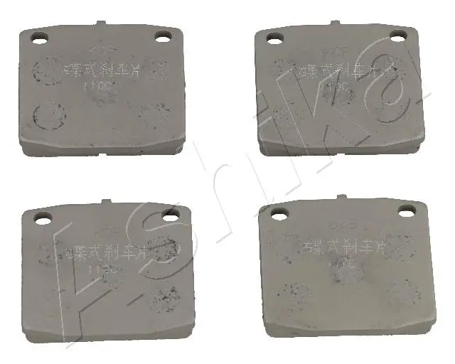 комплект спирачно феродо, дискови спирачки ASHIKA              