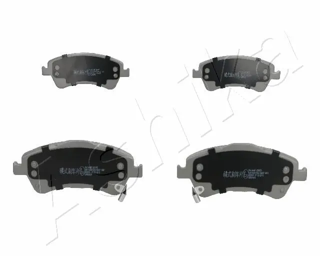 комплект спирачно феродо, дискови спирачки ASHIKA              