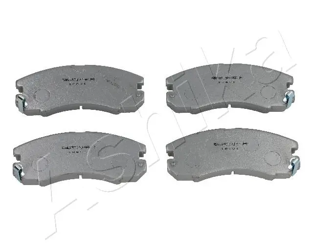 комплект спирачно феродо, дискови спирачки ASHIKA              