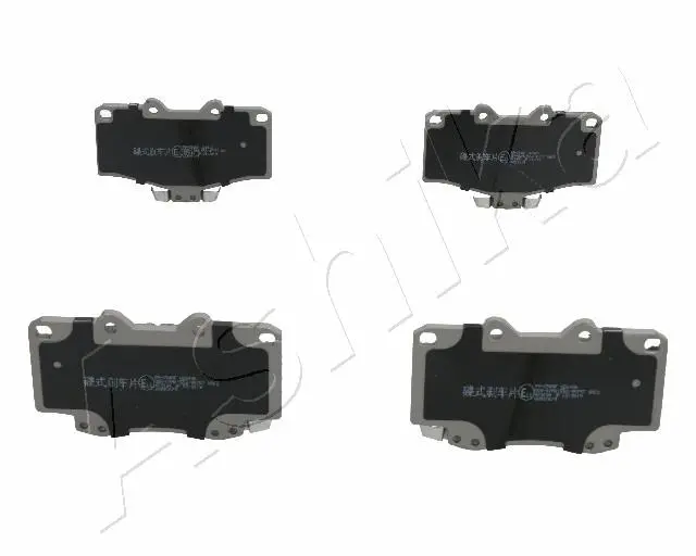 комплект спирачно феродо, дискови спирачки ASHIKA              