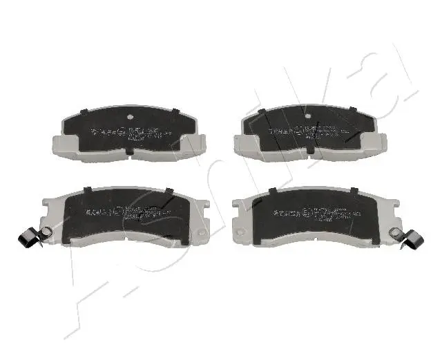 комплект спирачно феродо, дискови спирачки ASHIKA              