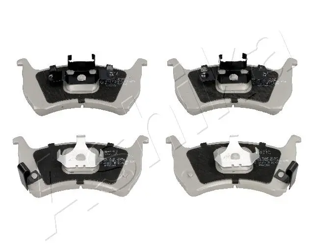 комплект спирачно феродо, дискови спирачки ASHIKA              