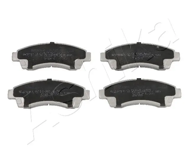 комплект спирачно феродо, дискови спирачки ASHIKA              