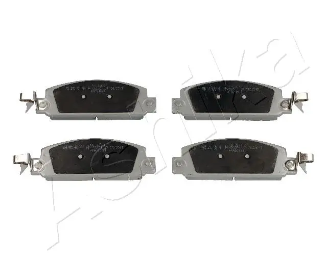 комплект спирачно феродо, дискови спирачки ASHIKA              