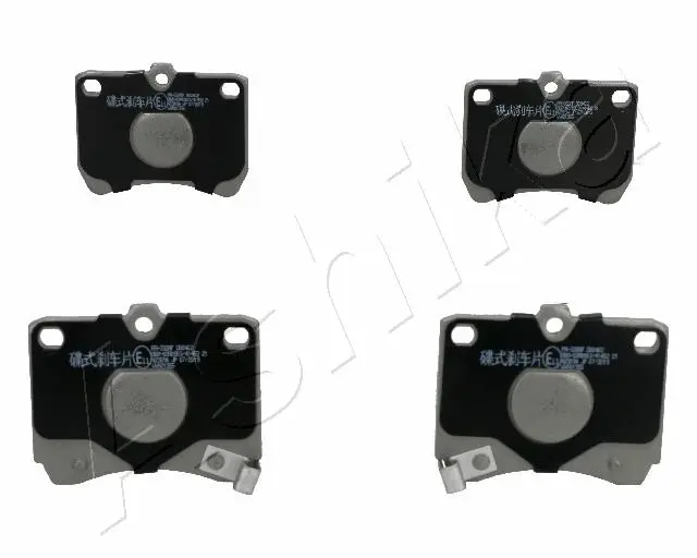 комплект спирачно феродо, дискови спирачки ASHIKA              