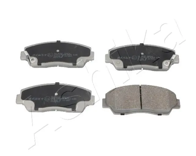 комплект спирачно феродо, дискови спирачки ASHIKA              