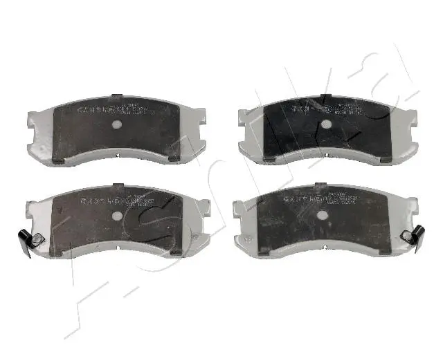 комплект спирачно феродо, дискови спирачки ASHIKA              