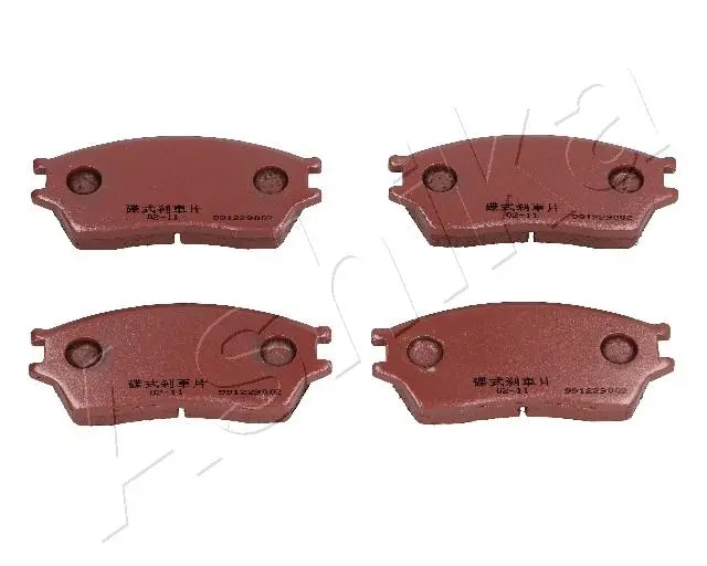 комплект спирачно феродо, дискови спирачки ASHIKA              