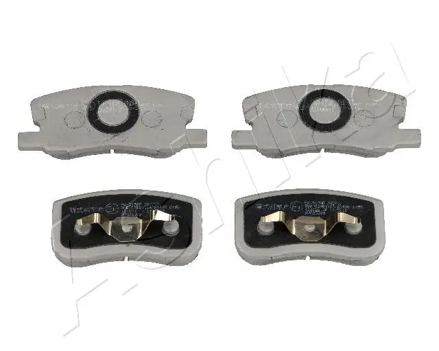 комплект спирачно феродо, дискови спирачки ASHIKA              