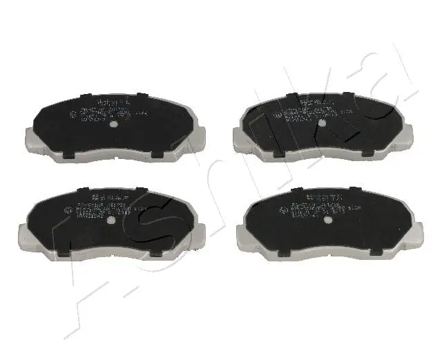 комплект спирачно феродо, дискови спирачки ASHIKA              