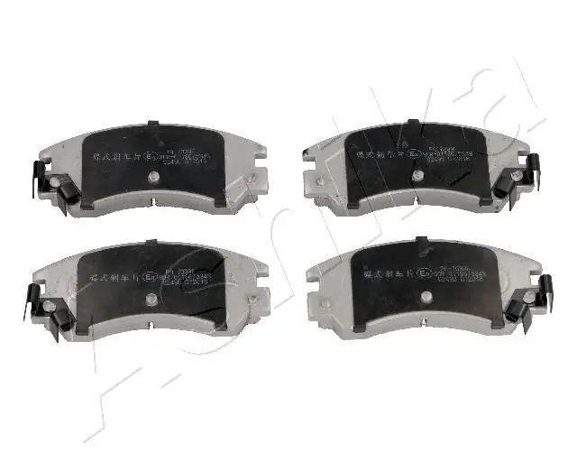 комплект спирачно феродо, дискови спирачки ASHIKA              