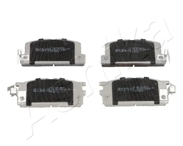 комплект спирачно феродо, дискови спирачки ASHIKA              