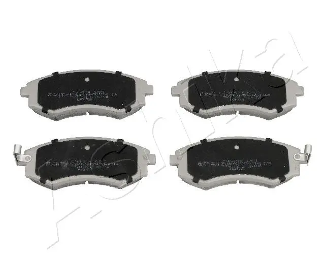 комплект спирачно феродо, дискови спирачки ASHIKA              