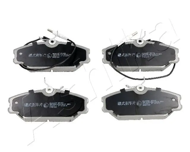 комплект спирачно феродо, дискови спирачки ASHIKA              