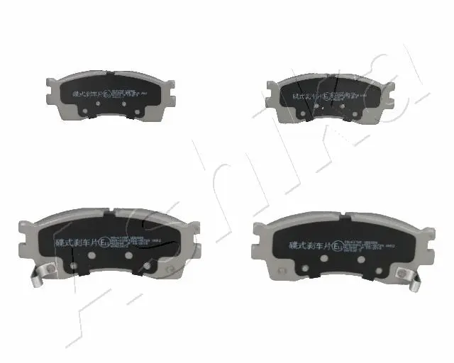 комплект спирачно феродо, дискови спирачки ASHIKA              