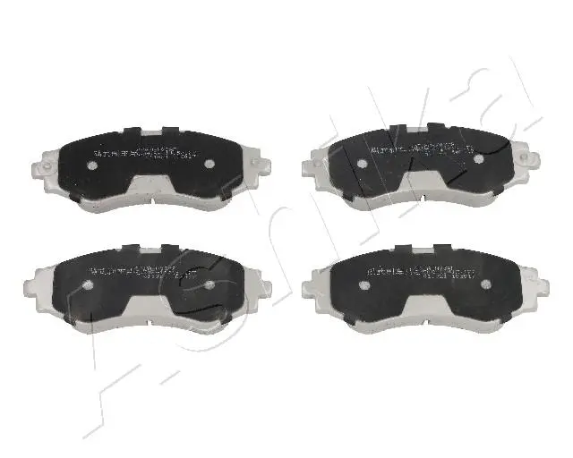 комплект спирачно феродо, дискови спирачки ASHIKA              