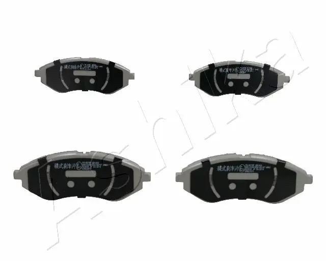 комплект спирачно феродо, дискови спирачки ASHIKA              