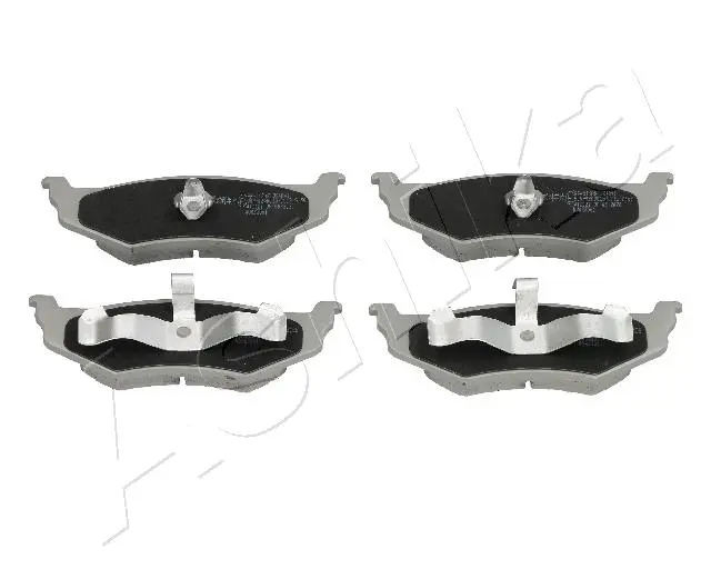 комплект спирачно феродо, дискови спирачки ASHIKA              