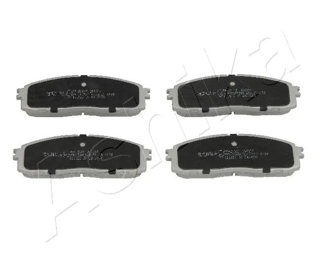 комплект спирачно феродо, дискови спирачки ASHIKA              