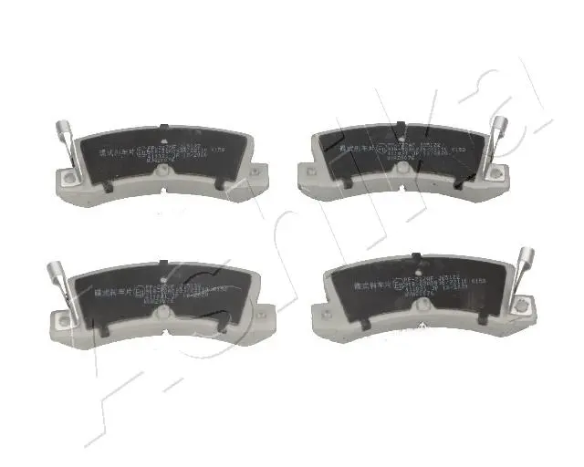 комплект спирачно феродо, дискови спирачки ASHIKA              