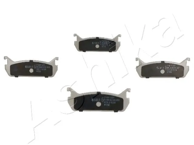 комплект спирачно феродо, дискови спирачки ASHIKA              