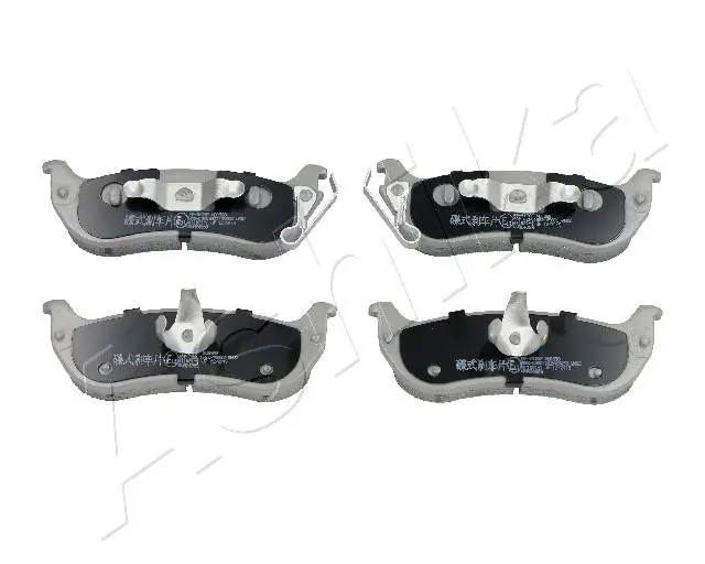 комплект спирачно феродо, дискови спирачки ASHIKA              