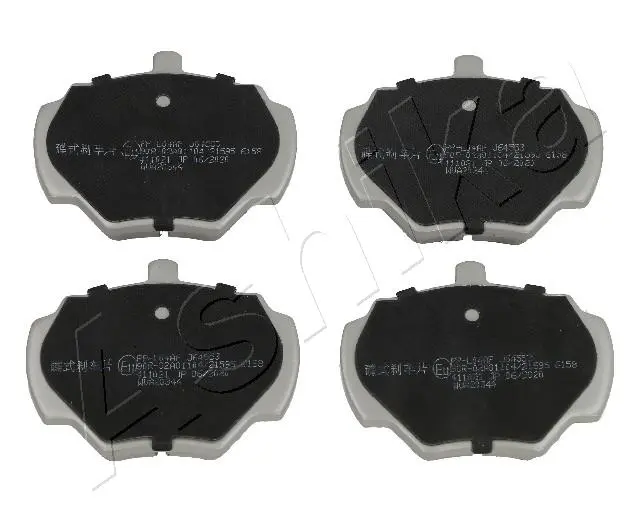 комплект спирачно феродо, дискови спирачки ASHIKA              