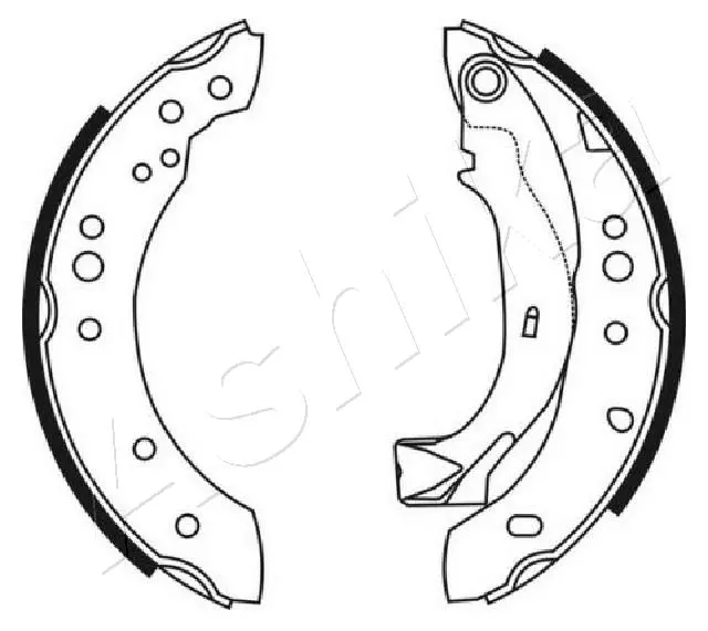 комплект спирачна челюст ASHIKA              