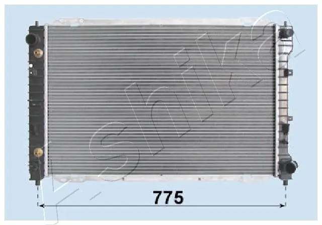 радиатор, охлаждане на двигателя ASHIKA              