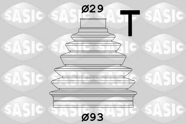 комплект маншон, полуоска SASIC               