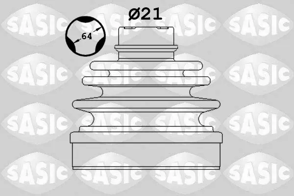комплект маншон, полуоска SASIC               