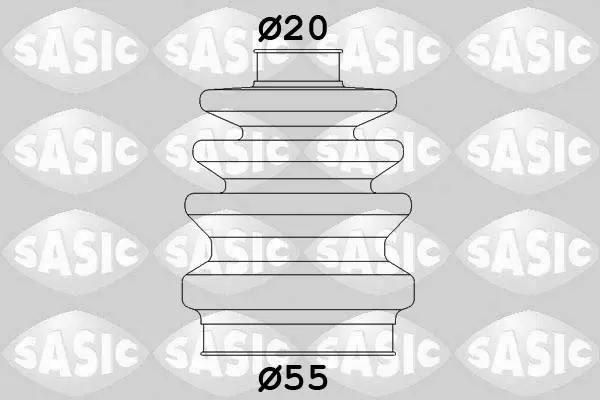 комплект маншон, полуоска SASIC               