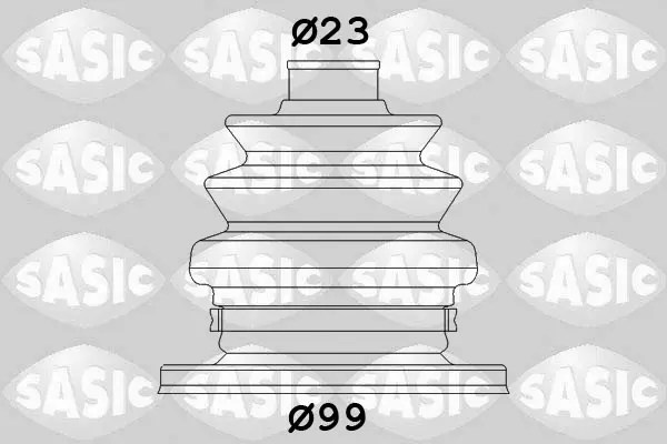 комплект маншон, полуоска SASIC               