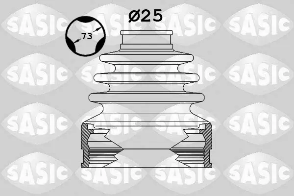 комплект маншон, полуоска SASIC               
