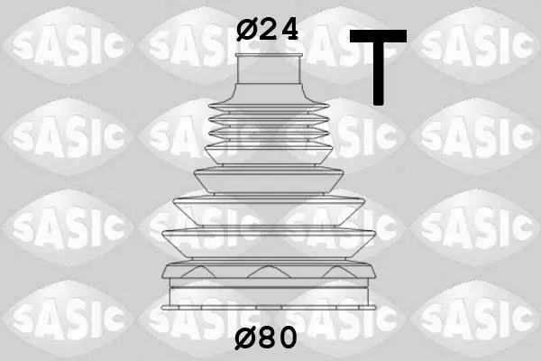 комплект маншон, полуоска SASIC               