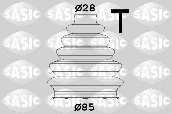 комплект маншон, полуоска SASIC               