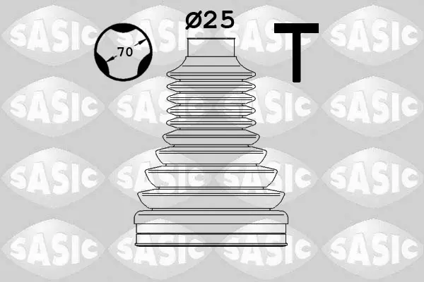 комплект маншон, полуоска SASIC               