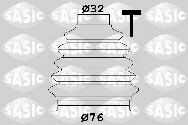 комплект маншон, полуоска SASIC               