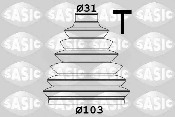 комплект маншон, полуоска SASIC               
