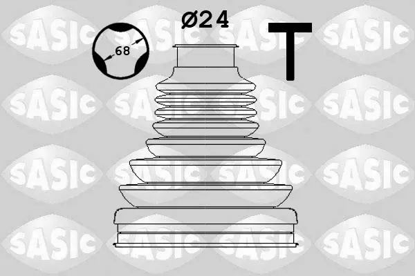 комплект маншон, полуоска SASIC               