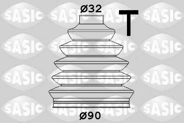 комплект маншон, полуоска SASIC               