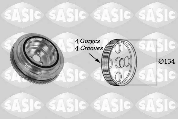 ремъчна шайба, колянов вал SASIC               