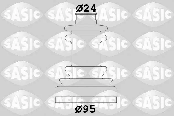 комплект маншон, полуоска SASIC               