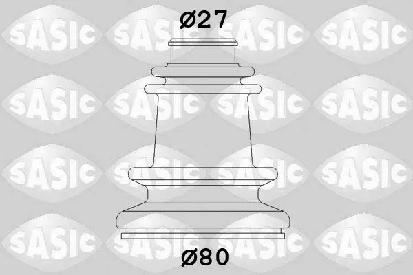 комплект маншон, полуоска SASIC               