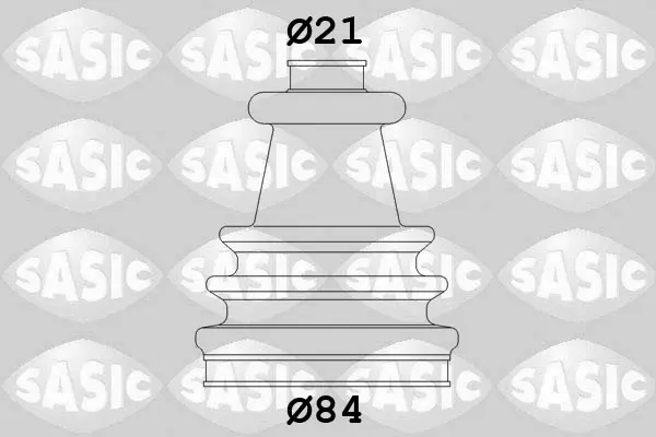 комплект маншон, полуоска SASIC               