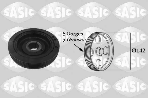ремъчна шайба, колянов вал SASIC               